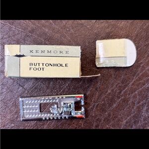 Kenmore Buttonhole Foot for Sewing Machines Vintage